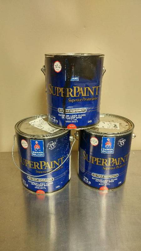lot 96 image: 2 12 Gallons Exterior Paint