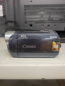lot 38036 image: Lot of (8)Canon FS200 Video Camera - Untested