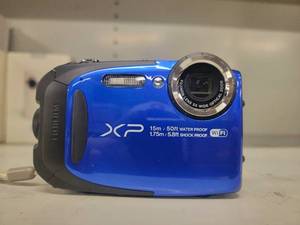 lot 38053 image: Fujifilm Blue Camera