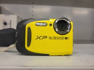 lot 38054 image: Fujifilm Yellow Digital Camera