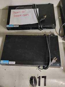 lot 38110 image: (2) Phillips DVD Players