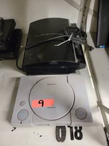 lot 38111 image: Lot of 2 Playstation Consoles