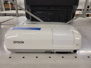 lot 38113 image: Epson Projector- No Chords - No remote