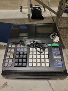 lot 38131 image: Black Casio PCR- T470 Register