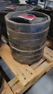 lot 38172 image: (11) Iron Grip 10lb Weights