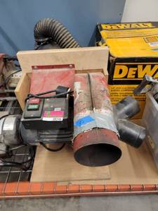 lot 38246 image: (2) Large Dust Collection Blowers