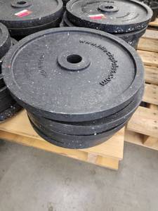 lot 38268 image: (8) 5Lb HI Tech Plastic Weight Plates
