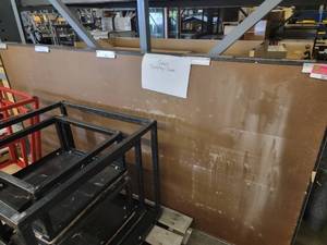 lot 38273 image: Large Wall Mount Glass Front Display Case