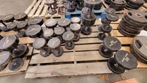 lot 38357 image: 5lb - 45lb Dumbell Set
