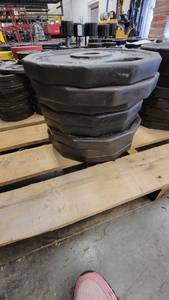 lot 38361 image: (4) Iron Grip 35lb Weight Plates