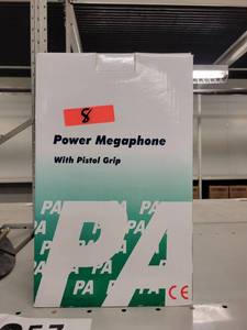 lot 38377 image: Power Megaphone with Pistol Grip