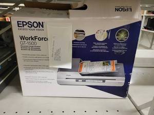 lot 38392 image: Epson WorkForce GT-1500 Document Scanner