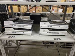 lot 38394 image: Lot of (5) Epson GT-1500 Scanner