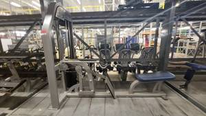 lot 38979 image: Nautilus Nitro Plus Compound Row Excercise Equipment