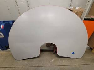 lot 39019 image: Crescent Shape Childrens Table