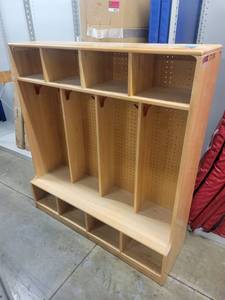 lot 39022 image: Hook and Cubby - includes hooks and storage space