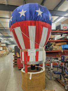 lot 39196 image: HomeMade 12 foot Hot Air Ballon Replica