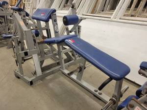 lot 39223 image: Hammer Strength ISO Lateral Leg Curl