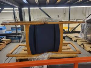 lot 35835 image: (2) Blue Chairs