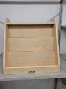 lot 38445 image: Lot of 2 Kaplan Bookshelves