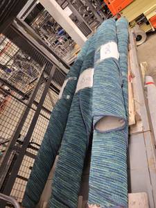 lot 38690 image: Lot of 4 Multi Blue Teal Circular Rugs