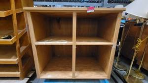 lot 38738 image: 2-Tier Woodem Shelf