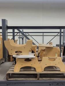lot 38791 image: Lot of (7) Infant  Toddler Chairs (Few with Trays )