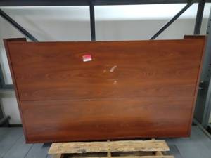 lot 38832 image: Cherry Wood Desk Overhead Shelf