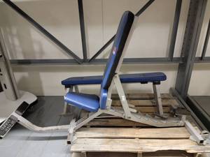 lot 38834 image: (2) Hammer Strength Benches