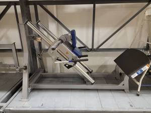 lot 38836 image: Hammer Strength Linear Hack Leg Press