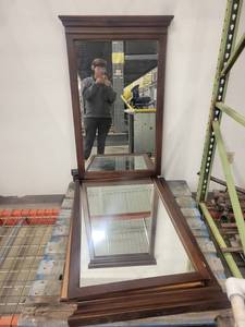lot 38867 image: Lot of 4 Mahoney Style Mirrors
