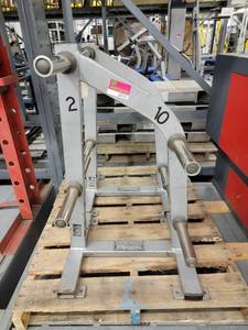 lot 38909 image: (2)Hammer Strength Weight Trees