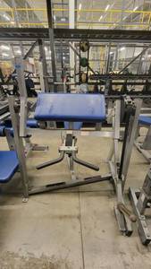 lot 38929 image: Hammer Strength Seated Bicip Excercise Equipment