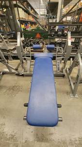 lot 38930 image: Hammer Strength Iso-Lateral Leg Curl Excercise Machine