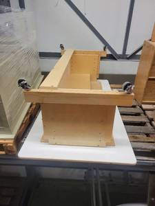 lot 38854 image: Childrens Activity Table on Casters