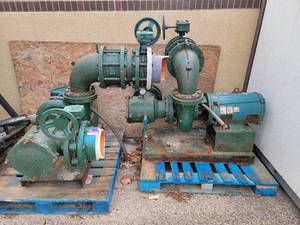 lot 39928 image: (2) Large Water Pumps From A Outdoor Pool Slide