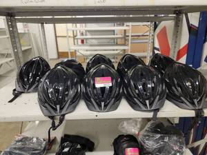 lot 39931 image: (9) Trek Bicycle Helmets