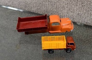 lot 1036 image: Lot of 2 Diecast Trucks  Tootsietoy, Matchbox.