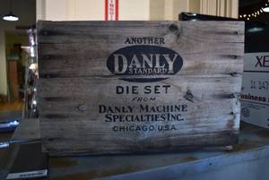 lot 3004 image: Danly Standard Die Set Wood Crate  11 x 15 x 16.5