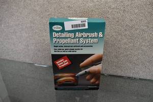 lot 6005 image: NIB Detailing Airbrush and Propellant System  Testors
