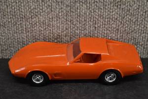 lot 6056 image: 1975 Corvette Promo Car  Orange  8 x 2.5 x 2