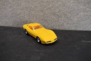 lot 6061 image: 1980 Corvette Promo Car  Yellow  8 x 2 x 2