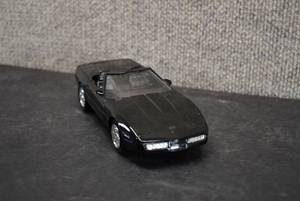 lot 6067 image: 1989 Corvette Convertible Promo Car  Black  7 x 2.75 x 2