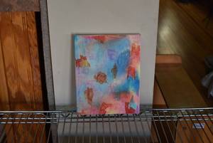 lot 6099 image: Abstract Painting  10 x 8