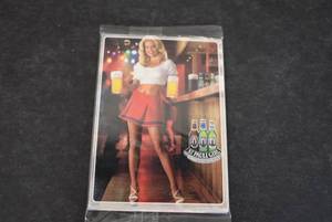 lot 6107 image: Unopened Pack of St.Pauli Girl Beer Advertising Cards