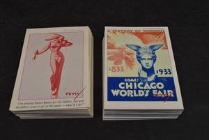 lot 6182 image: Set of George Petty Esquire Pin Up Trading Cards  21st Century Archives  RisqueNude