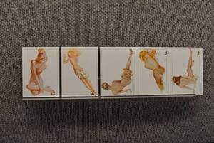 lot 6188 image: Set of Vargas CalendarPinup Girl Trading Cards  1996 21st Century Archives  RisqueNude
