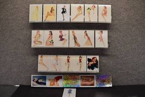 lot 6192 image: Set of Vargas CalendarPinup Girl Trading Cards  1995  RisqueNude