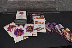 lot 6197 image: Set of Holo-Pleasures, Inc Trading Cards California Dreaming Series 1  RisqueNude