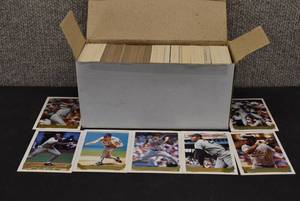 lot 4184 image: Box of Assorted Baseball Cards  Various Years and Sets